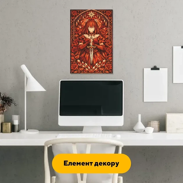 Дерев'яний фігурний пазл Дворянка, А2, Картонна коробка 300+ елементів - изображение 6
