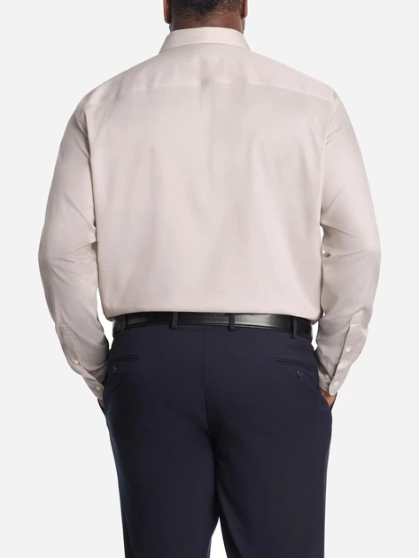 Рубашка хлопковая мужская Calvin Klein 523293764 5XL Бежевая (1161534318) - изображение 2