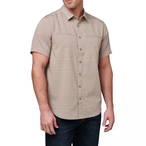 Сорочка 5.11 Tactical Ellis Short Sleeve Shirt, Grey, M. Поліестер. - изображение 3