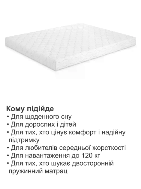 Ортопедический матрас Soft Spring 180х200 см - изображение 4