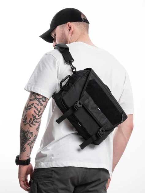 Сумка gard МЕССЕНДЖЕР FIXED BAG I черный - соты 2/24 черный 8760 - изображение 3