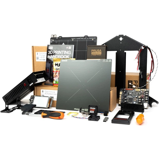 Принтер 3D Prusa CORE One+ KIT FDM 600 мм/сек автокалибровка закрытая камера (PR-15277) - изображение 9