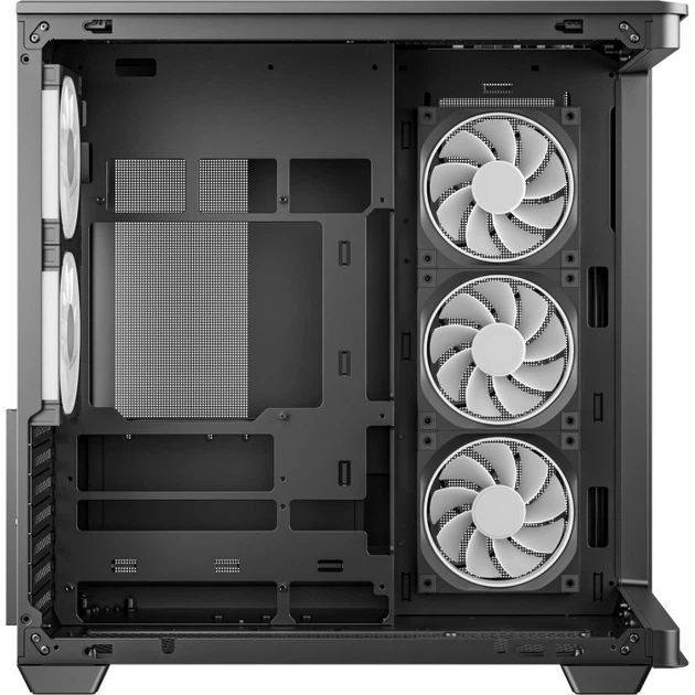 Корпус для ПК DeepCool CG590U 5F Mid Tower без БП ATX/MicroATX/Mini-ITX 5x120 мм ARGB PWM Black (R-CG590U-BKAGA5-G) - Фото 5 Корпус для ПК DeepCool CG590U 5F Mid Tower без БП ATX/MicroATX/Mini-ITX 5x120 мм ARGB PWM Black (R-CG590U-BKAGA5-G) - изображение 5