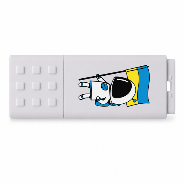 Флеш-память USB GoodRAM UME3-1280W0R11-UA 128GB USB 3.2 пластик Білий - зображення 2