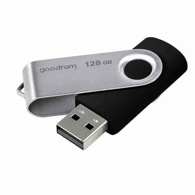 Флеш-память USB GoodRAM UTS3-1280K0R11 128GB USB 3.0 пластик/металл Черный - Фото 3 Флеш-память USB GoodRAM UTS3-1280K0R11 128GB USB 3.0 пластик/металл Черный - изображение 3