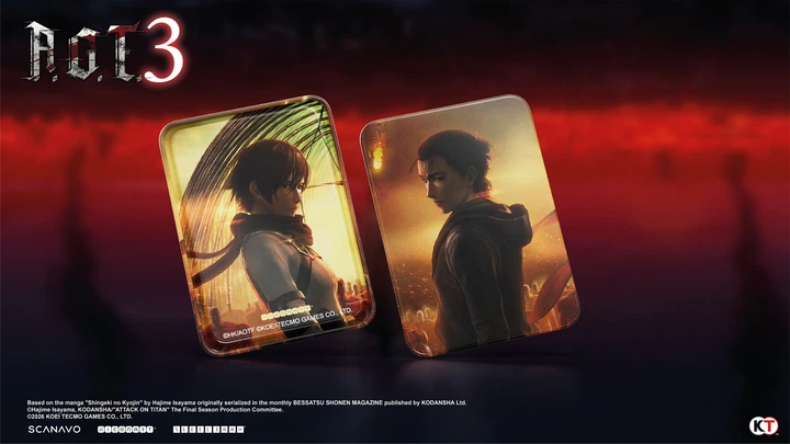 Гра XSX Attack on Titan 3 Steelbook Launch Edition (Blu-ray диск) (5060327538667) - Фото 2 Гра XSX Attack on Titan 3 Steelbook Launch Edition (Blu-ray диск) (5060327538667) - зображення 2