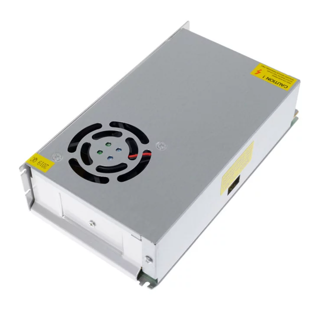 Блок живлення 12V 20А METAL / Перфорований адаптер для світлодіодної стрічки - зображення 4