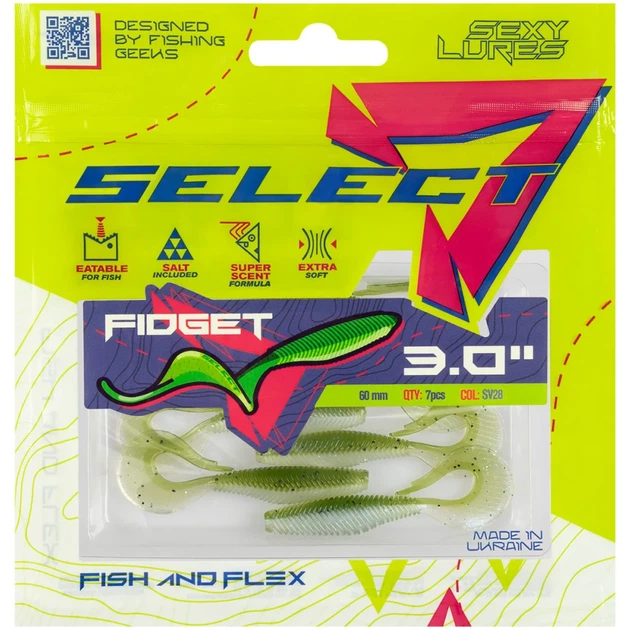 Силикон Select Fidget 3" SV28 (7 шт/уп) - изображение 2