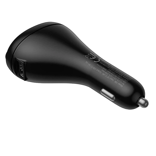 Автомобільний FM-трансмітер Hoco E88 Bluetooth 5.4/PD20W/QC3.0/2xUSB-C/USB/DC 120W - Фото 6 Автомобільний FM-трансмітер Hoco E88 Bluetooth 5.4/PD20W/QC3.0/2xUSB-C/USB/DC 120W - зображення 6