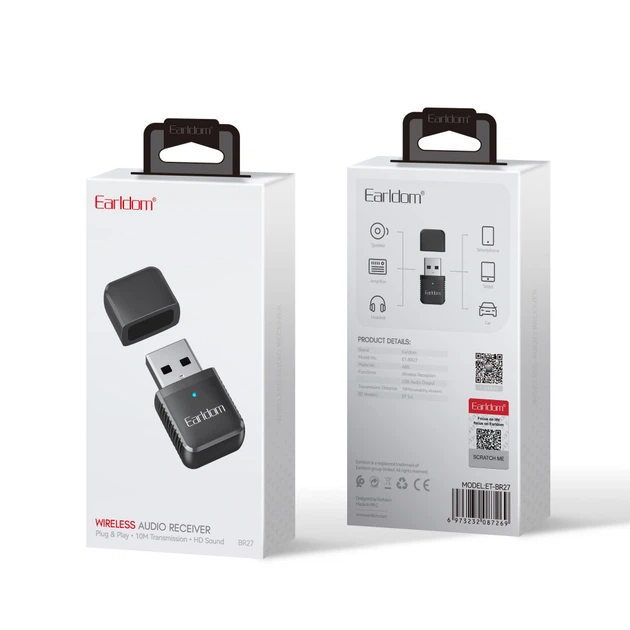 Bluetooth аудиоресивер Earldom ET-BR27 - изображение 9