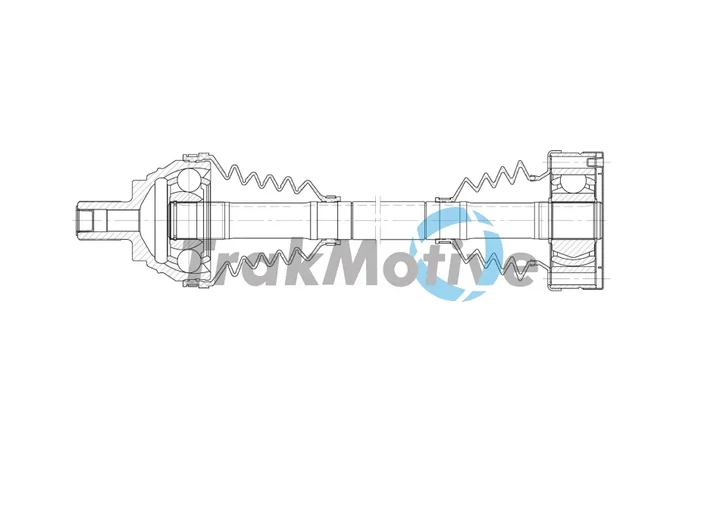 Приводний вал TRAKMOTIVE 30-1981 Audi TT, Q3; Skoda Octavia; Volkswagen Passat 1K0501204A - Фото 1 Приводний вал TRAKMOTIVE 30-1981 Audi TT, Q3; Skoda Octavia; Volkswagen Passat 1K0501204A - изображение 1
