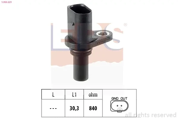 Датчик обертів двигуна Golf IV 1.9TDI EPS 1953221 Audi A3; Volkswagen Bora, Polo, Passat, Sharan, Golf, Jetta, Caddy, Vento; Seat Toledo, Leon; Skoda Octavia 095927321B - Фото 1 Датчик обертів двигуна Golf IV 1.9TDI EPS 1953221 Audi A3; Volkswagen Bora, Polo, Passat, Sharan, Golf, Jetta, Caddy, Vento; Seat Toledo, Leon; Skoda Octavia 095927321B - изображение 1