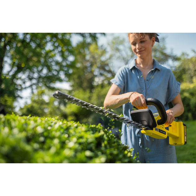 Кусторез аккумуляторный Karcher HGE 2-18 18V нож 45 см 2450 об/мин без АКБ и ЗУ Yellow/Black - изображение 7