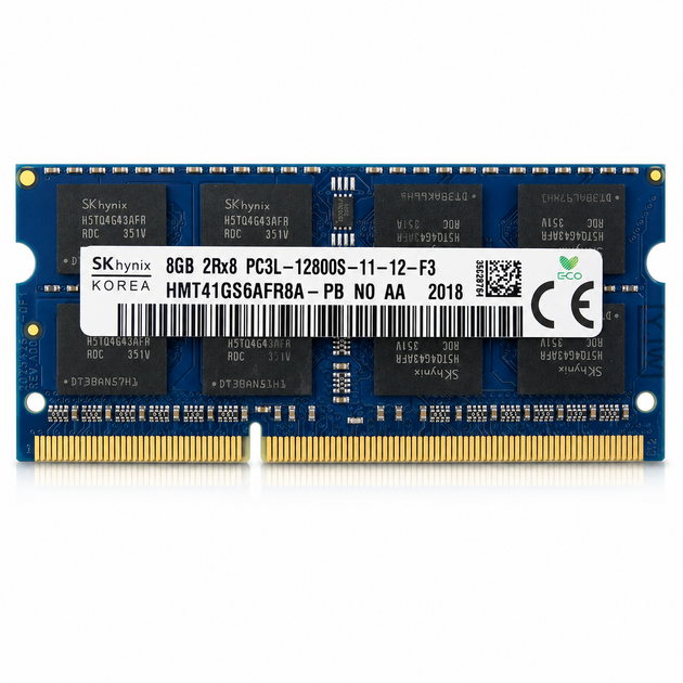 Оперативна пам'ять SODIMM DDR3L 8Gb 1600MHz Hynix HMT41GS6AFR8A-PB б/в hmt41gs6afr8a-pb - Фото 1 Оперативна пам'ять SODIMM DDR3L 8Gb 1600MHz Hynix HMT41GS6AFR8A-PB б/в hmt41gs6afr8a-pb - изображение 1