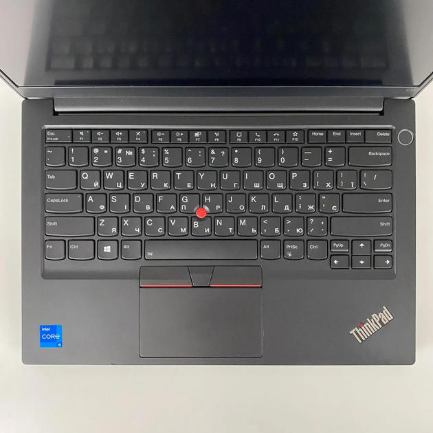 Ноутбук Б-класс Lenovo ThinkPad E14 Gen 2 / 14" (1920x1080) IPS / Intel Core i5-1135G7 (4 (8) ядра по 4.2 GHz) / 16 GB DDR4 / 256 GB SSD / Intel Iris Xe Graphics / WebCam / HDMI б/у + Подарок Беспроводная мышь / USB - Фото 4 Ноутбук Б-класс Lenovo ThinkPad E14 Gen 2 / 14" (1920x1080) IPS / Intel Core i5-1135G7 (4 (8) ядра по 4.2 GHz) / 16 GB DDR4 / 256 GB SSD / Intel Iris Xe Graphics / WebCam / HDMI б/у + Подарок Беспроводная мышь / USB - изображение 4