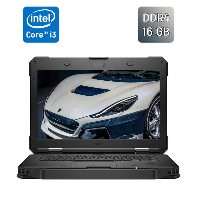 Защищенный ноутбук Dell Latitude 5420 Rugged / 14" (1920x1080) IPS / Intel Core i3-7130U (2 (4) ядра по 2.7 GHz) / 16 GB DDR4 / 256 GB SSD / Intel HD Graphics 620 / WebCam / Windows 10 б/у - Фото 1 Защищенный ноутбук Dell Latitude 5420 Rugged / 14" (1920x1080) IPS / Intel Core i3-7130U (2 (4) ядра по 2.7 GHz) / 16 GB DDR4 / 256 GB SSD / Intel HD Graphics 620 / WebCam / Windows 10 б/у - изображение 1