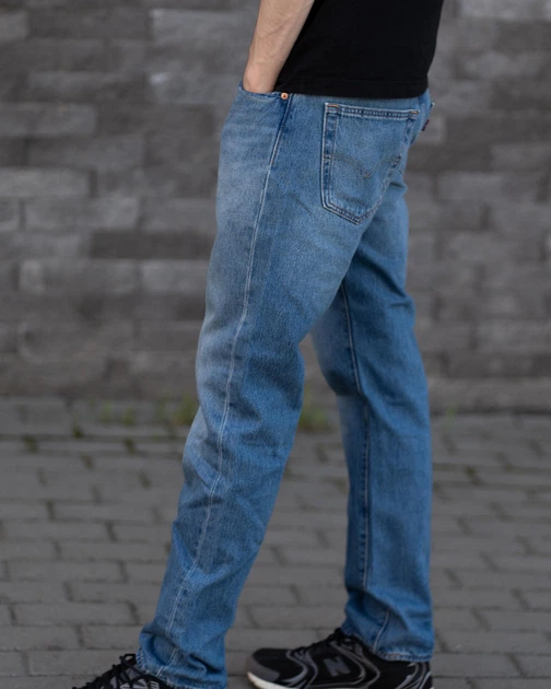 Джинси чоловічі Levi's 501 Original Men's Jeans 00501-3306 W32 L32 сині (13130016) - Фото 3 Джинси чоловічі Levi's 501 Original Men's Jeans 00501-3306 W32 L32 сині (13130016) - зображення 3