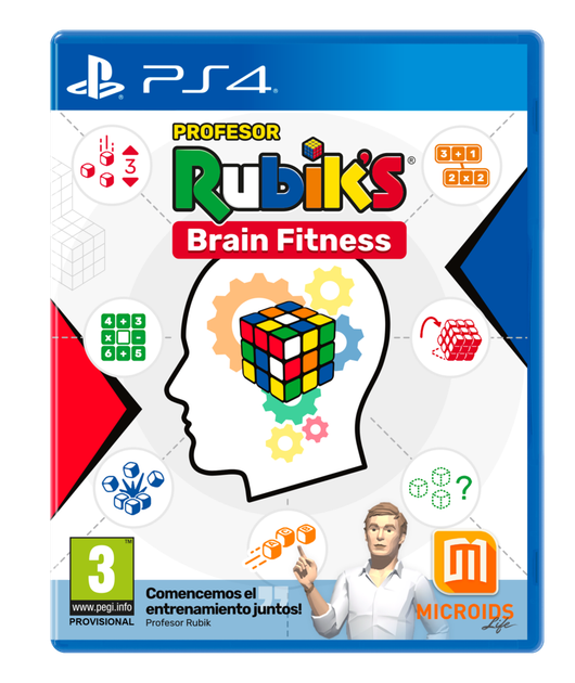 Игра Microids PS4 Professor Rubik's Brain Fitness (Blu-ray диск) (3760156486239) - Фото 1 Игра Microids PS4 Professor Rubik's Brain Fitness (Blu-ray диск) (3760156486239) - изображение 1