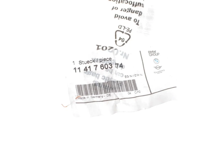 Патрубок оливи N20 BMW 11417603574 7603574 - зображення 2