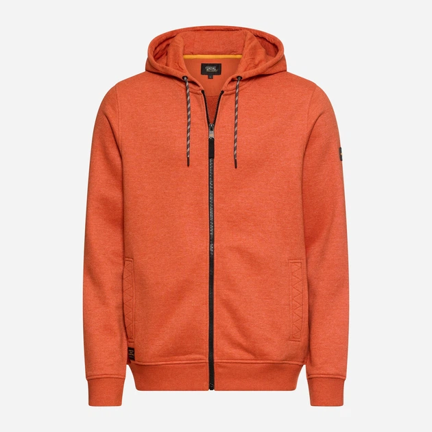 Толстовка на блискавці чоловіча Camel Active Sweatjackets 409406-8W52-52 L Помаранчева (4063366344825) - зображення 6