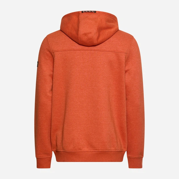 Толстовка на блискавці чоловіча Camel Active Sweatjackets 409406-8W52-52 L Помаранчева (4063366344825) - зображення 7