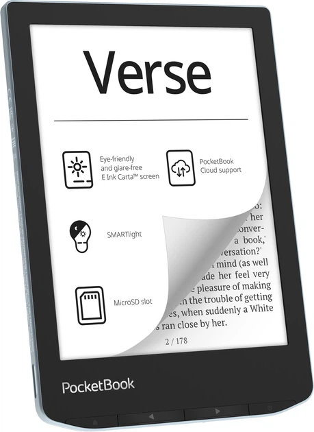Електронна книга PocketBook Verse Bright Blue - изображение 2