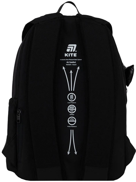 Plecak Kite Education teens 949M Danger, K26-949M-1 41 x 28 x 11 cm 12.5 l Czarny (4063276274793) - obraz 8
