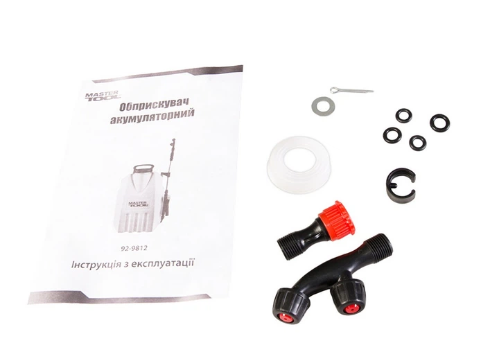 Опрыскиватель аккумуляторный MASTERTOOL “Garden” 12 л 12V 8Ah 92-9812 - зображення 6