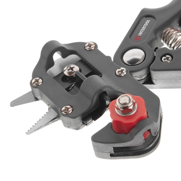 Секатор для щеплення 200мм, Carbon INTERTOOL FT-1020 - изображение 8