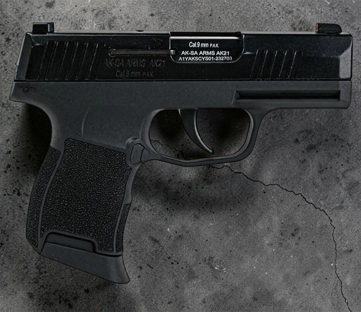 Пистолет сигнальный Aksa Arms Sig Sauer P365 (AK21) cal.9 PAK Black - изображение 2