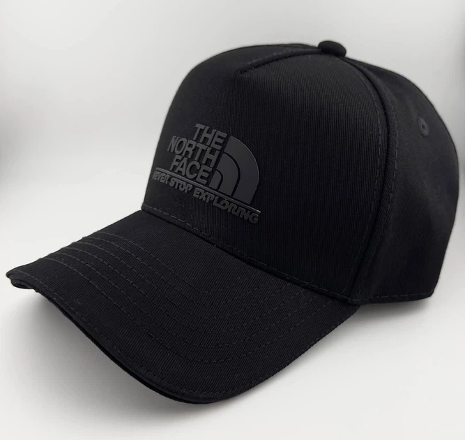 Бейсболка Тракер COTTON с резиновым патчем THE NORTH FACE черного цвета S (55-56 см) - Фото 1 Бейсболка Тракер COTTON с резиновым патчем THE NORTH FACE черного цвета S (55-56 см) - изображение 1