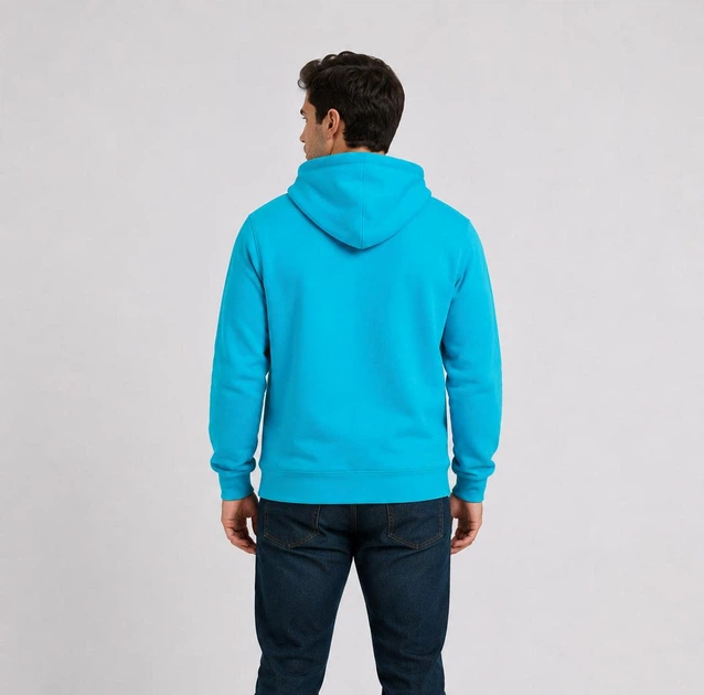 Худі Roly Capucha Бірюзовий 2XL - Фото 3 Худі Roly Capucha Бірюзовий 2XL - зображення 3