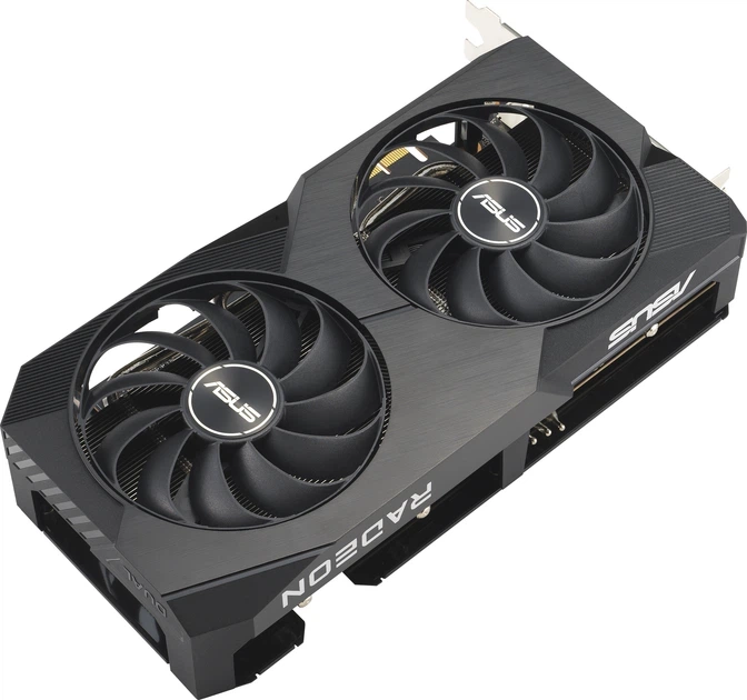 Видеокарта Asus PCI-Ex Radeon RX 6600 Dual V2 8GB GDDR6 (128bit) (2491/14000) (DUAL-RX6600-8G-V2) Factory Recertified - Фото 5 Видеокарта Asus PCI-Ex Radeon RX 6600 Dual V2 8GB GDDR6 (128bit) (2491/14000) (DUAL-RX6600-8G-V2) Factory Recertified - изображение 5