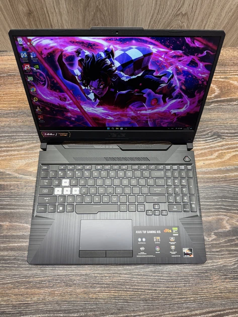 Ігровий Ноутбук ASUS TUF Gaming A15 FA506N 15.6FHD|144Hz|AMD Ryzen 5 7535H|DDR5-16GB| 500GB SSD |RTX 2050 4GB - Б/У - изображение 3