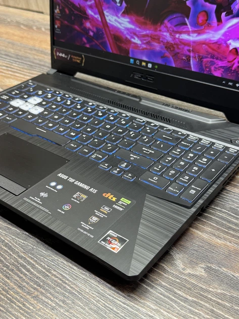 Ігровий Ноутбук ASUS TUF Gaming A15 FA506N 15.6FHD|144Hz|AMD Ryzen 5 7535H|DDR5-16GB| 500GB SSD |RTX 2050 4GB - Б/У - изображение 5