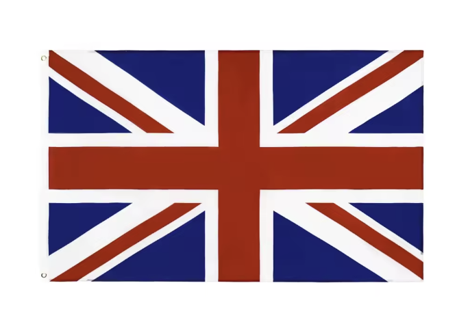Британський прапор Великобританії 90x150 см великий Union Jack UK Англія - Фото 2 Британський прапор Великобританії 90x150 см великий Union Jack UK Англія - зображення 2