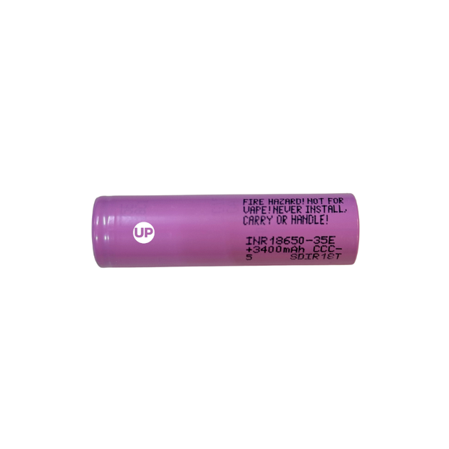 Акумулятор 18650 Samsung INR 18650 35E 3400 mAh Li-ion 3.7V, 8А (13А) - Фото 1 Акумулятор 18650 Samsung INR 18650 35E 3400 mAh Li-ion 3.7V, 8А (13А) - зображення 1