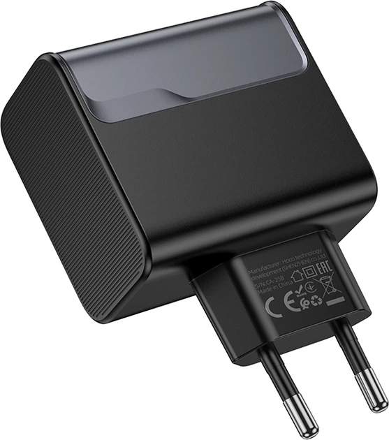 Сетевые зарядные устройства Hoco CS75A Star Speed PD70W (2C1A) Charger midnight Black - Фото 6 Сетевые зарядные устройства Hoco CS75A Star Speed PD70W (2C1A) Charger midnight Black - изображение 6