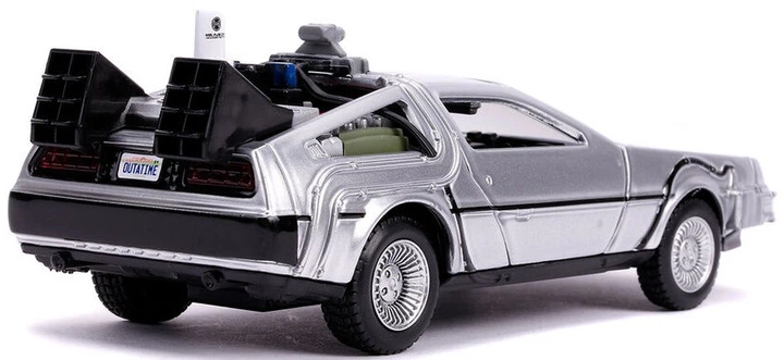 Kolekcjonerski model samochodu Jada DeLorean Time Machine Back to the Future II 1:32 (9330541314R00) (4006333103742) - Zdjęcie 6 Kolekcjonerski model samochodu Jada DeLorean Time Machine Back to the Future II 1:32 (9330541314R00) (4006333103742) - obraz 6