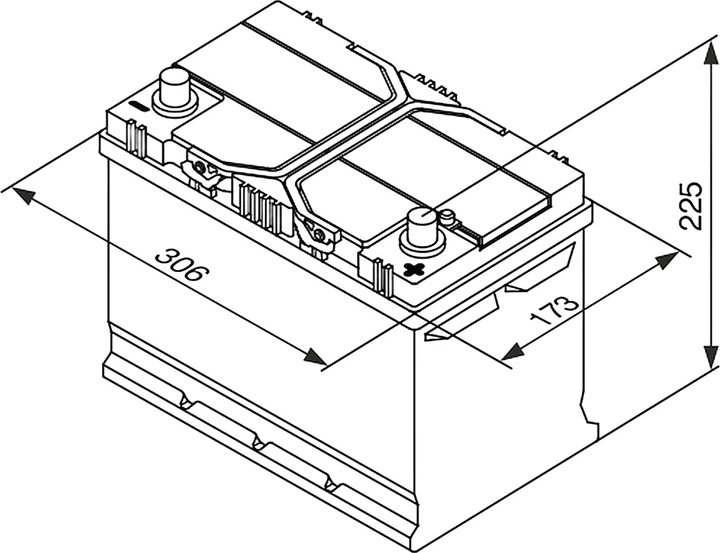 Автомобильный аккумулятор Bosch 95Аh (-/+) ASIA Евро S4028 (830EN) (0 092 S40 280) - изображение 5