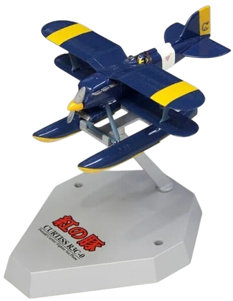 Колекційна модель-конструктор Fine Molds Curtiss R3C-0 Porco Rosso 1:72 (FJ2) (4536318601029) - Фото 2 Колекційна модель-конструктор Fine Molds Curtiss R3C-0 Porco Rosso 1:72 (FJ2) (4536318601029) - зображення 2