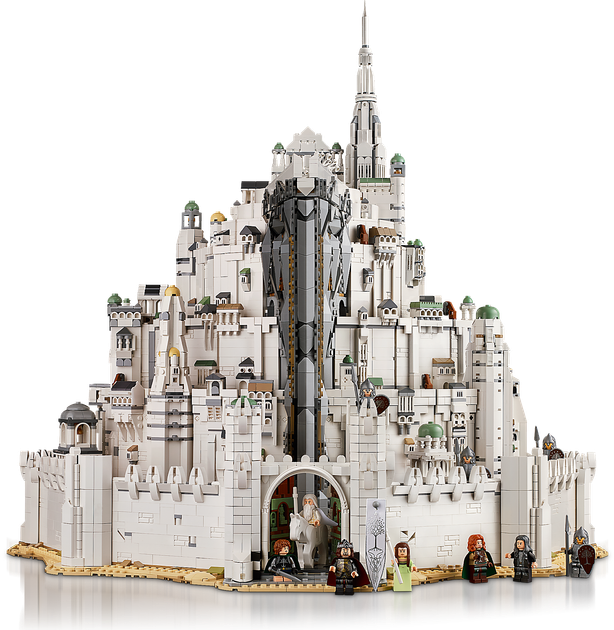 Конструктор LEGO Володар перснів: Minas Tirith 8278 елементів (11377) - зображення 7