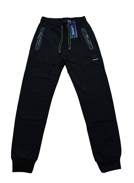 Спортивные штаны Grace 152 см. Черные (СШМ-0218) - Фото 1 Спортивные штаны Grace 152 см. Черные (СШМ-0218) - изображение 1