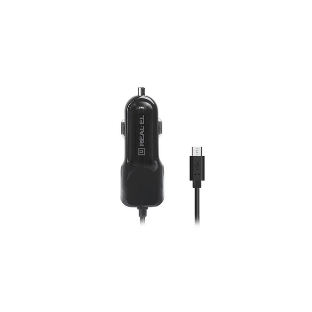 Зарядний пристрій REAL-EL CA-15 black (EL123160009) - зображення 3