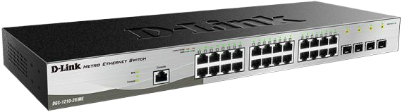 Przełącznik D-Link DGS-1210/ME DGS-1210-28/ME (DGS-1210-28/ME/E) - Zdjęcie 1 Przełącznik D-Link DGS-1210/ME DGS-1210-28/ME (DGS-1210-28/ME/E) - obraz 1