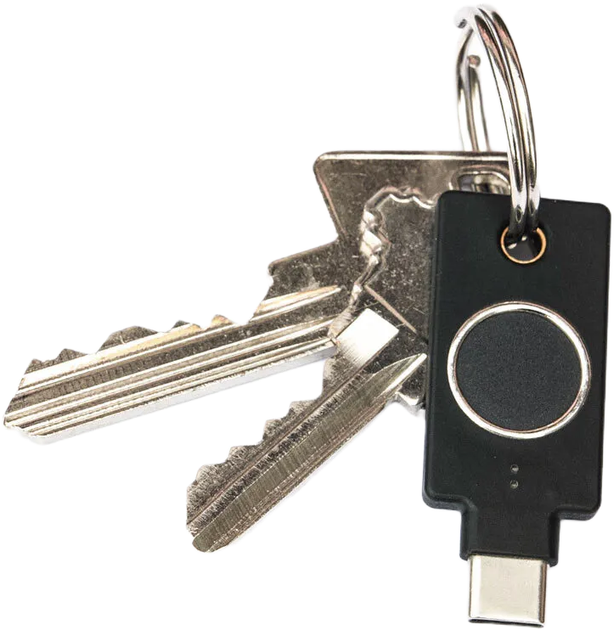 Klucz bezpieczeństwa Yubico YubiKey C Bio FIDO Edition NFC USB-C (5060408464175) - obraz 2