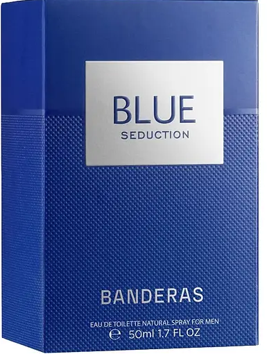 Antonio Banderas Blue Seduction Men туалетна вода чоловіча 50 мл - изображение 2