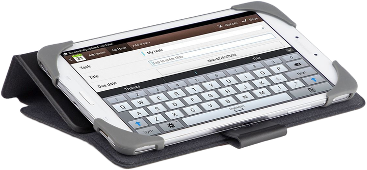 Чохол для планшета Targus SafeFit універсальний 7-8" Чорний (THZ643GL) - зображення 4