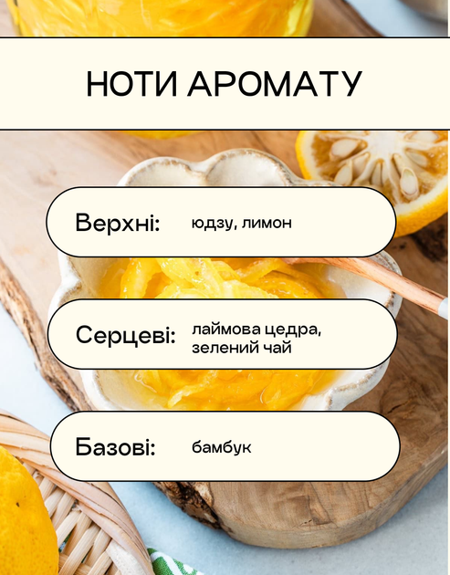 Свічка Lychee Цитрон Юдзу - изображение 3