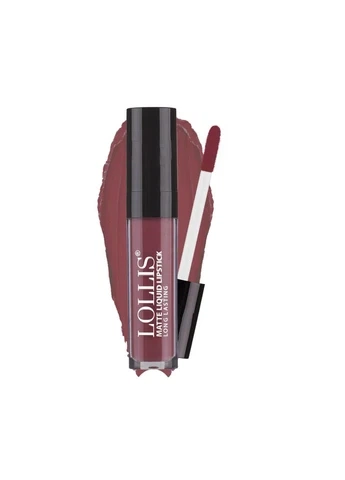 Помада рідка матова Lollis Matte Liquid тон 23 - Фото 1 Помада рідка матова Lollis Matte Liquid тон 23 - изображение 1